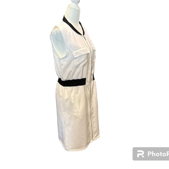 Calvin Klein Sleeveless Dress with Zipper Size M - Picture 3 of 6